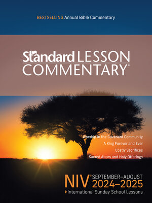 cover image of NIV&#174; Standard Lesson Commentary&#174; 2024-2025